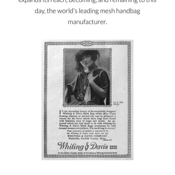 Vintage Whiting and Davis Co. Mesh Top Handle Bag 1930’s Art Deco Antique Purse - Picture 10 of 10